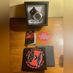 *Limited Edition* 1 of 2000 Fossil Tie Fighter Squadron Watch